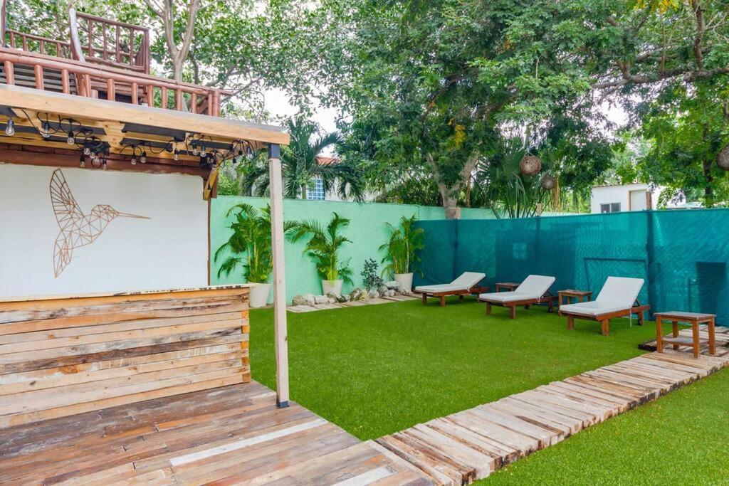 Encantadora Suite Super Amplia En Colibri Playa Del Carmen Buitenkant foto